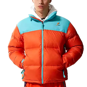 Veste matelassée pour homme fabriquée en usine avec col en fourrure pour l'hiver, veste chaude personnalisée, veste matelassée tendance pour homme, veste d'extérieur pour homme - Product Image 1