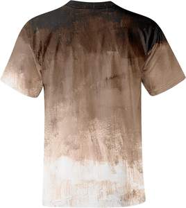 Camisetas de Hombre de Color Sólido, MOQ Bajo, 100% Algodón, Último Diseño, Camisetas de Manga Corta Lisas para Hombre, Tallas Grandes - Product Image 2