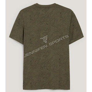 เสื้อยืดคุณภาพเยี่ยม ทรงปกติ น้ำหนักเบา 300 GSM พิมพ์ลายตามสั่ง เสื้อยืดผู้ชาย ผ้าฝ้าย 100% แขนสั้น แห้งเร็ว - Product Image 3