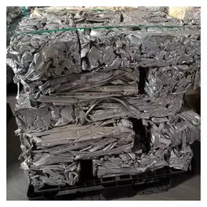 99.9% <b>silver</b> white aluminum scrap sheets high quality recyclable aluminum sheet scrap bulk order ready - Product Image 5