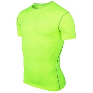 Diseño de Logotipo Personalizado, Rashguard de Alta Calidad de Secado Rápido, Spandex/Poliéster 160g, Venta al Por Mayor, Manga Corta, MMA, BJJ, Ropa Estampada para Hombre - Product Image 1