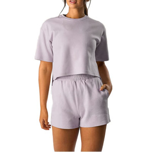 T-shirts unis courts pour femme, col rond, coupe ample, respirants, couleur chair, streetwear, vente en gros, bon marché, vierges - Product Image 4