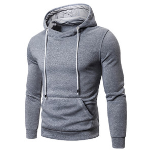 Sudadera con Capucha Premium de Tallas Grandes, Color Sólido, Estilo Casual, Sudadera con Capucha Extra Grande de Lujo - Product Image 5