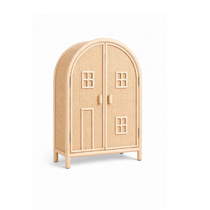 Casa de Juegos de Mimbre con Forma de Arco para Niños, Decoración Educativa Montessori para Cuarto de Juegos, Unisex, para Guardería y Uso Diario - Product Image 4