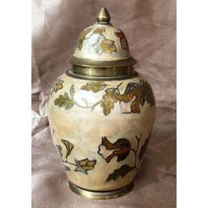 Vase Moderne en Laiton Doré Texturé, Forme de Pot à Gingembre Élégant, Vase Décoratif de Table pour Bouquet de Pivoines Artificielles, Cadeau de Mariage - Product Image 5