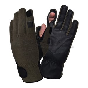 Gants tactiques en polaire antidérapants chauds pour la chasse et la pêche en extérieur, personnalisables avec logo OEM, imperméables pour l'hiver – Vente en gros - Product Image 1