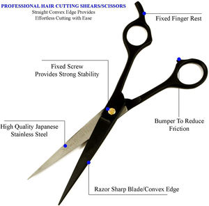 Tijeras de Peluquería Profesionales de Acero Inoxidable de la Mejor Calidad para Corte de Cabello, para Uso en Salón de Peluquería 2026 - Product Image 3