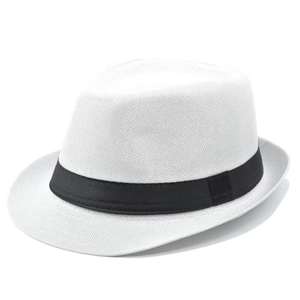 Sombrero Fedora de Poliéster a la Moda para Hombre y Mujer, Estilo Clásico, Casual, de Ala Ancha, Gorra Jazz - Product Image 4