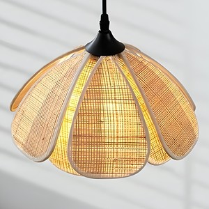 Baby room night lamps rattan lampshades handmade lamp shade <b>light</b> <b>cover</b> lighting accessories - Product Image 1