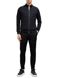 Fábrica acepta personalizar invierno no demasiado caliente hombres Slim Fit chaqueta acolchada paneles de relleno de poliéster frontal - Product Image 2