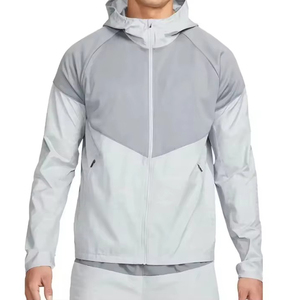 Chaqueta Deportiva Personalizada de Alta Calidad para Hombre, Estilo Casual, con Letras Reflectantes Rosas, Unisex, Impermeable y Transpirable para Invierno - Product Image 1