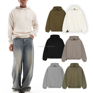 Sweat à capuche vintage en coton pour homme, personnalisable, minimaliste, pour un streetwear tendance, vente en gros OEM prise en charge - Product Image 1