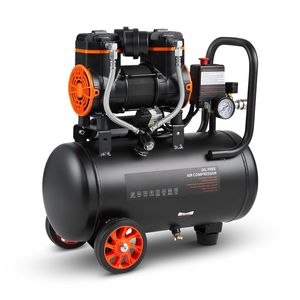 Compressore d'Aria Ultra Silenzioso 1.2HP 2.2 CFM@90PSI, Serbatoio Senza Olio da 4.8 Galloni, Compressore per Pneumatici, Pressione Massima 116PSI, Livello di Rumore 70 DB - Product Image 4