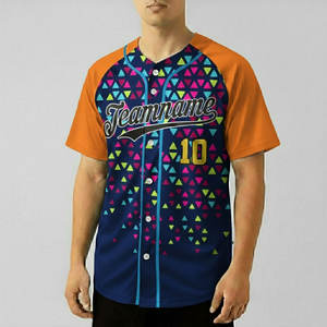 เสื้อซอฟต์บอลโพลีเอสเตอร์ 100% ผ้าแห้งเร็ว เสื้อเบสบอลสำหรับฝึกซ้อม ขายส่งราคาถูก ชุดยูนิฟอร์มเบสบอลแบบเรียบไม่มีลาย - Product Image 2