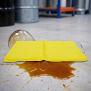Chemical Absorbent <b>Small</b> <b>Pillow</b> 410 Universal Spill Absorber for Acid, Chemical & Hazardous Liquid Leak Control Industrial Use - Product Image 1