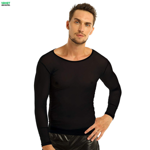 Casual Solid Color <b>Fishnet</b> Hooded Sweatshirt Loose Fit See Through Activewear Layering Top Top Sexy Club Wear - Product Image 2