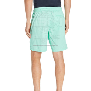 Pantalones cortos para hombre, cómodos, con cintura elástica, patrón sólido, lona, estilo informal, venta al por mayor en línea, ligeros - Product Image 2