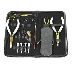 New Arrival Wholesale <b>Cheap</b> Customizable Hair <b>Extension</b> Pliers Kit Low MOQ Regal Impex - Product Image 1