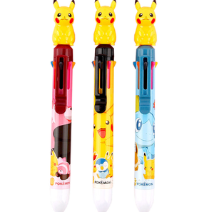 Bolígrafo de 8 colores con diseño de mascota de Pokémon, 30 unidades, papelería coreana para niños, personaje lindo de Pikachu, anime, distribuidor mayorista - Product Image 3