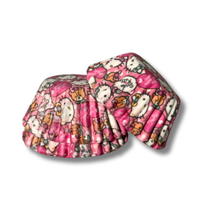 Moldes Cuadrados para Cupcakes de Papel Glassine con Diseño de Hello Kitty de Rico's, 1000 Unidades, Antiadherentes, Resistentes al Calor, Aptos para Horno y Microondas - Product Image 2