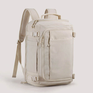 High Capacity Waterproof <b>Laptop</b> <b>Backpack</b> Zipper Closure USB Port for Business Travel College Daily Use Multiple Compartments - Product Image 1