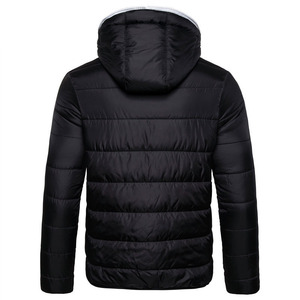 High Quality Jacket Customize Logo New Design 100% Nylon Soft Warm Coat New <b>Men</b> Plus Size Winter Puffer Jackets 2026 - Product Image 3