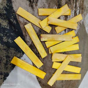 Sillas de Montar Modernas Hechas a Mano con Hueso de Búfalo Amarillo Blanqueado Ecológico de Primera Calidad a Precio Económico - Product Image 3