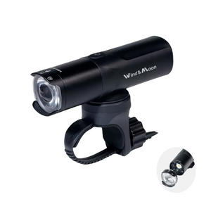 Lampe de vélo LED étanche 400 lumens, phare avant de vélo avec lentille rotative, lumière avant de vélo rechargeable, accessoires de vélo - Product Image 1