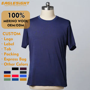 Camisetas Personalizadas al por Mayor para Hombre, Alta Calidad, 100% Algodón, Secado Rápido, Ecológicas, Tela Transpirable de 220g, Camiseta Personalizada 2026 - Product Image 1