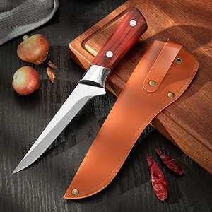 Cuchillo de caza de 12 pulgadas, forjado en acero inoxidable, ecológico, con mango ergonómico, hoja OEM sin grabar, forjado a mano. - Product Image 2