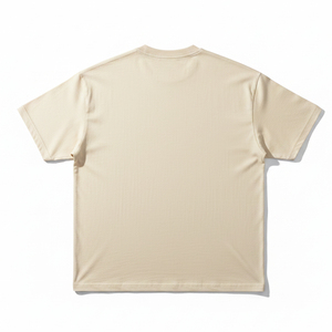 Camiseta holgada y transpirable para hombre y mujer, estilo minimalista escandinavo, color sólido, hombros caídos, ropa informal de verano - Product Image 3