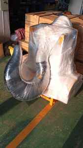 Crochet de levage pour grue EOT, 20 tonnes, crochet laminé à chaud MS, surface galvanisée, marque CMK, crochet de grue industriel robuste, emballé en boîte - Product Image 5