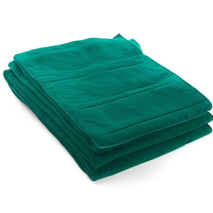Manta de Poliéster Raschel de Lujo, 2.5 KG, Verde Sólido, Suave y Cálida para Invierno, para Uso en el Hogar o Hotel - Product Image 1