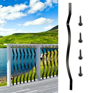 Confezione da 51 Pezzi di Perni Metallici per Ringhiera da 82 cm x 2,5 cm, Balaustre in Ferro per Scale in Legno Composito con Viti - Product Image 2