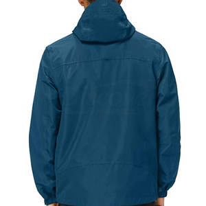 Chaqueta cortavientos de diseño personalizado OEM, chaqueta cortavientos cálida de invierno, chaqueta cortavientos de alta calidad para hombre - Product Image 4