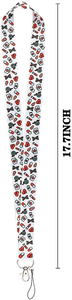 <b>Lanyards</b> <b>for</b> Sale New Fashion Holding <b>Key</b> Chain Made 100% Polyester Fabric <b>Lanyards</b> Customized Design Logo Bold Printing - Product Image 2