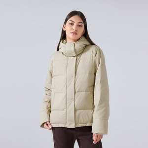 High Quality Women Winter Vintage Puffer <b>Jacket</b> Hooded Custom Made Long Sleeve Waterproof Windproof Zipper Print Latest - Product Image 6