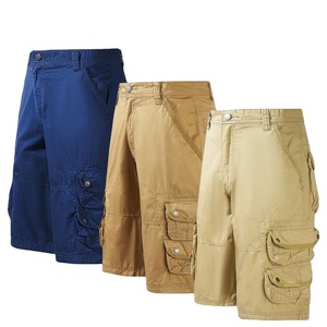 Pantalon court cargo spécial été populaire Prix bon marché Qualité supérieure Toile Coton Service OEM Pantalon de course respirant - Product Image 6