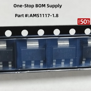 Chip IC Originali FYX, Regolatore di Tensione Lineare a Bassa Caduta AMS1117-<span class=keywords><strong>3.3</strong></span> AMS1117-1.8V, Uscita Fissa 1A, IC per Gestione Alimentazione - Product Image 3