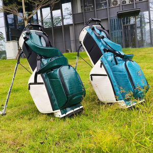 Sac de golf imperméable haut de gamme avec support automatique et sangles doubles rembourrées pour un confort maximal sur le parcours - Product Image 5