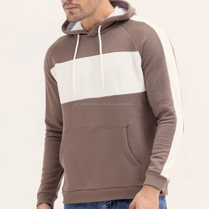 Sweat à capuche en molleton 100% coton pour homme, poids lourd, de haute qualité, col à capuche à double panneau avec design découpé pour l'hiver - Product Image 4