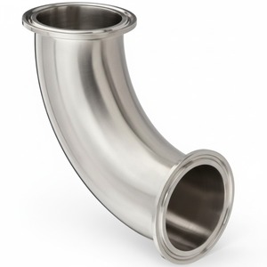 Coude sanitaire en acier inoxydable modèle 02 Yogi Engineering, couramment utilisé dans les industries agroalimentaires, pharmaceutiques et des boissons - Product Image 3