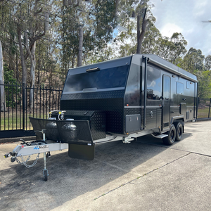 Caravane de voyage à double essieu de 21 pieds avec cuisine, salle de bain et espace de couchage – Unité de tourisme familiale - Product Image 1