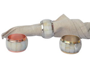 Anneaux de serviette carrés en métal doré de qualité supérieure, finition laiton élégante et géométrique, accessoires de table pour mariage et décoration de fête d'hôtel - Product Image 5