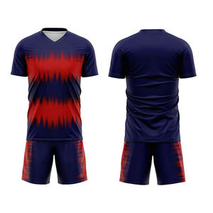 Ensembles d'uniformes de football personnalisés pour hommes, maillots d'entraînement respirants à séchage rapide, vêtements de sport pour équipes, vente en gros - Product Image 3