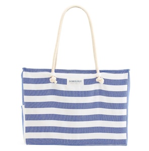 Best Quality Custom Eco-friendly Outdoor Fashion Beach Promotional Large Canvas Tote Bag Zipper Closure Two <b>Shoulder</b> <b>Straps</b> for - Product Image 1