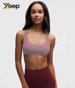 เสื้อชั้นในกีฬาโยคะคุณภาพสูงสำหรับผู้หญิง XEEP รุ่น XC-SB-165 แบบเรียบง่าย ระบายอากาศได้ดี สายปรับได้ แผ่นรองถอดออกได้ รองรับได้ดี - Product Image 1