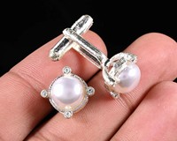 Mancuernillas de Lujo para Hombre al por Mayor – Mancuernillas de Acero Inoxidable/Plata 925 para Bodas y Negocios, Joyería de Mancuernillas al por Mayor