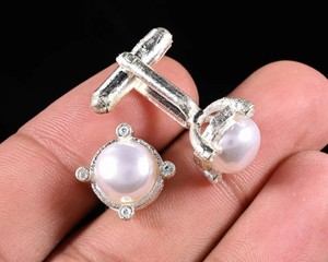 Boutons de manchette pour hommes en gros – Bijoux de luxe en acier inoxydable/argent 925 pour mariage et affaires – Vente en gros de boutons de manchette - Product Image 4