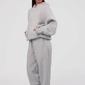Men Women Oversized Hoodies Winter Hooded Front Logo 100% Cotton Outdoor Use Low Price - Product Image 4